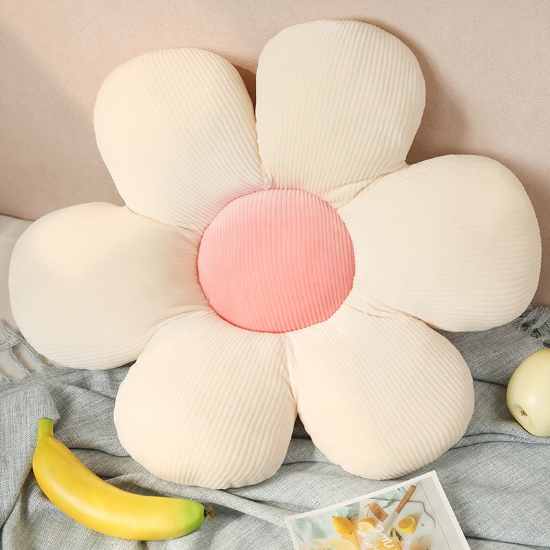 Sunflower Pillow Daisy Seat Cushion Petal Flower PuTuan Pi Cushion Polyester