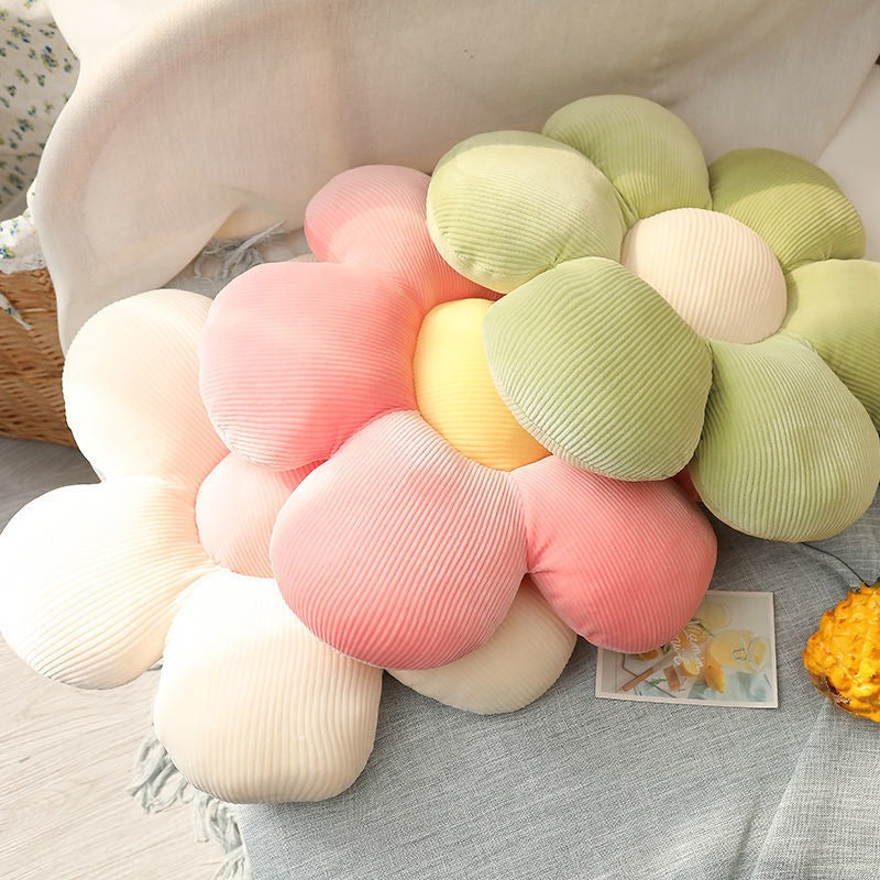 Sunflower Pillow Daisy Seat Cushion Petal Flower PuTuan Pi Cushion Polyester