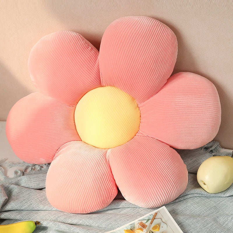 Sunflower Pillow Daisy Seat Cushion Petal Flower PuTuan Pi Cushion Polyester